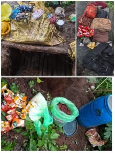 गरियाबंद नक्सली बरामदगी
