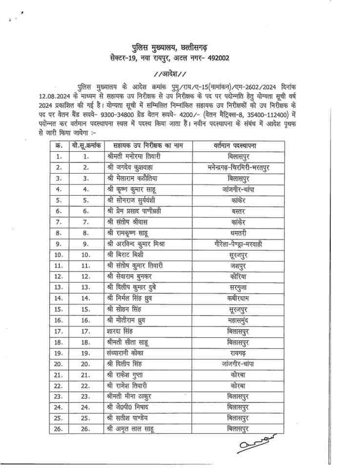 कर्तव्यनिष्ठा की उम्मीद जताई गई पुलिस महकमे में दिखा उत्साह का माहौल