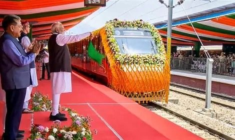 Amrit Bharat Express : उधना-ब्रह्मपुर अमृत भारत एक्सप्रेस शुरू, रायपुर-दुर्ग से अब गुजरात-ओडिशा का सफर होगा आसान