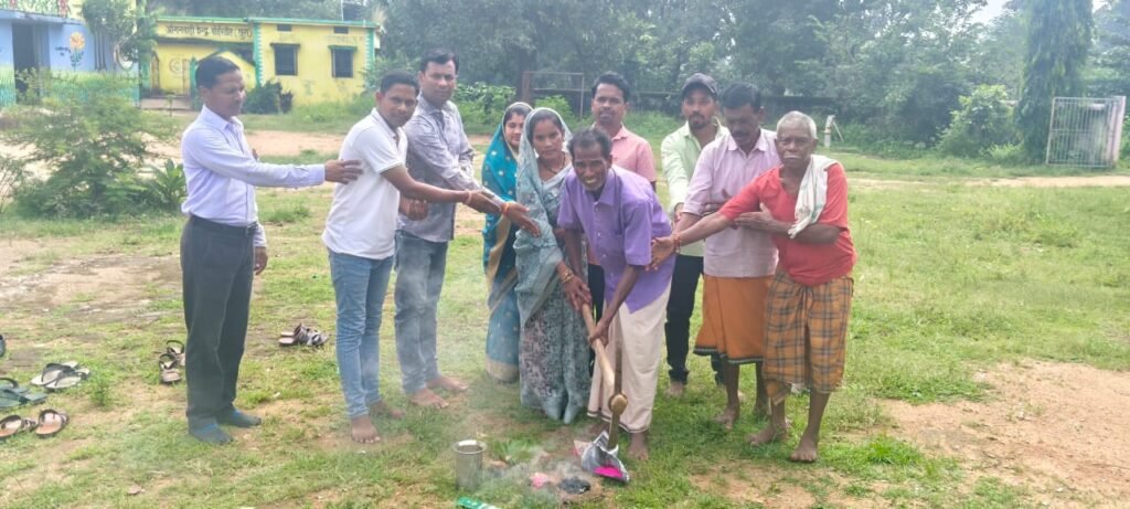 बोइरडिही कनसिंघी रंगमंच भूमि पूजन