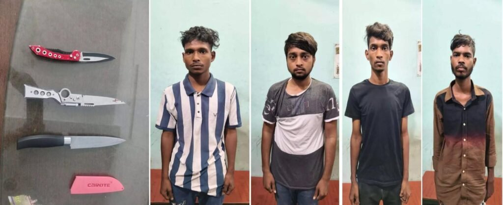 Stabbing incident: कपूर होटल के सामने युवक पर चाकू से हमला, 5 गिरफ्तार