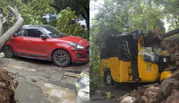 Cyclone Montha Wreaks Havoc : ओडिशा और आंध्र प्रदेश में जनजीवन प्रभावित, एक की मौत, दो घायल
