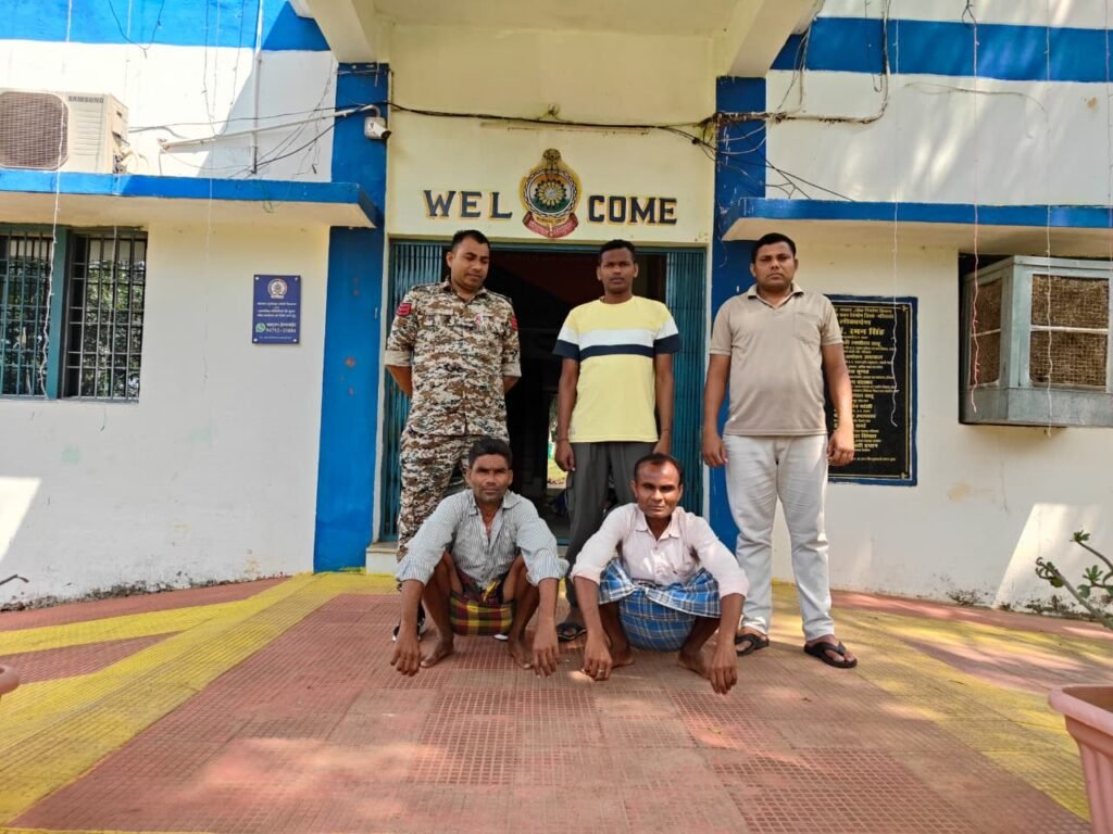 अवैध पशु परिवहन का भंडाफोड़