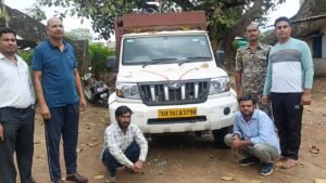 अवैध वायर ट्रांसपोर्ट