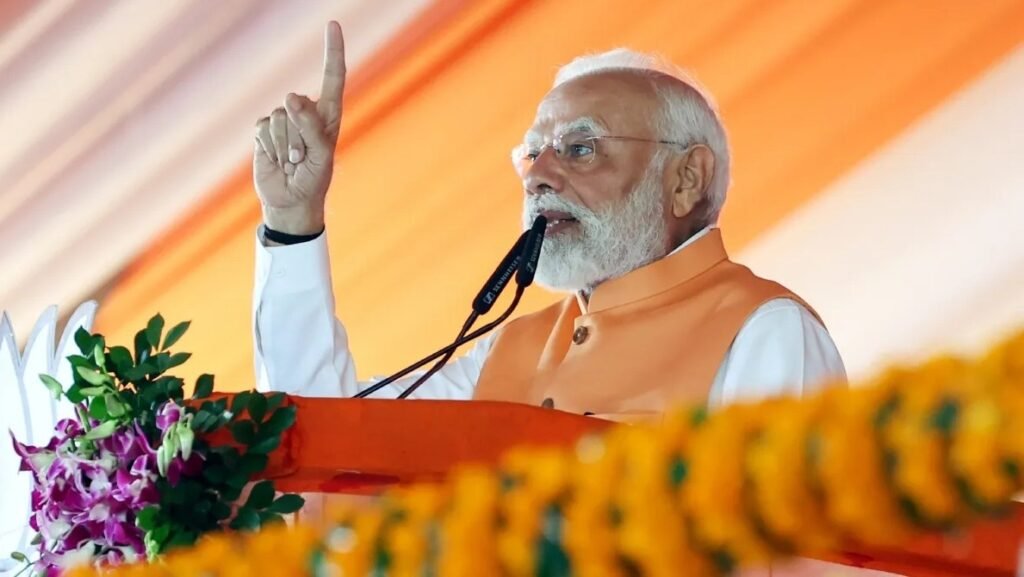 PM Modi Aurangabad Speech : PM मोदी बोले, फिरौती और रंगदारी के दौर को बिहार की जनता ने ठुकराया PM Modi Aurangabad Speech