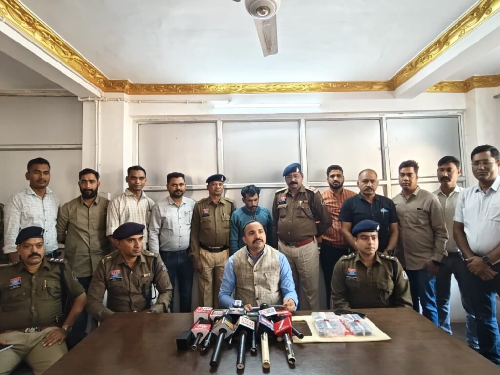 बरड़िया ज्वैलर्स गोलीकांड का मास्टरमाइंड पकड़ाया – धमतरी पुलिस की बड़ी सफलता