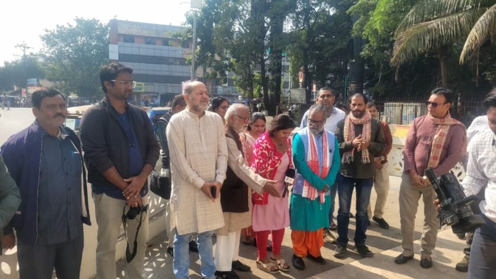 छत्तीसगढ़ महतारी की प्रतिमा को हटाना, जिला प्रशासन, पुलिस और एनएचआई का बड़ा षडयंत्र हैः अनिल दुबे