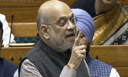 Amit Shah’S Big Statement In Parliament : “देश में कब-कब हुई वोट चोरी, आज बताना चाहता हूं” — विपक्ष पर किया सीधा हमला
