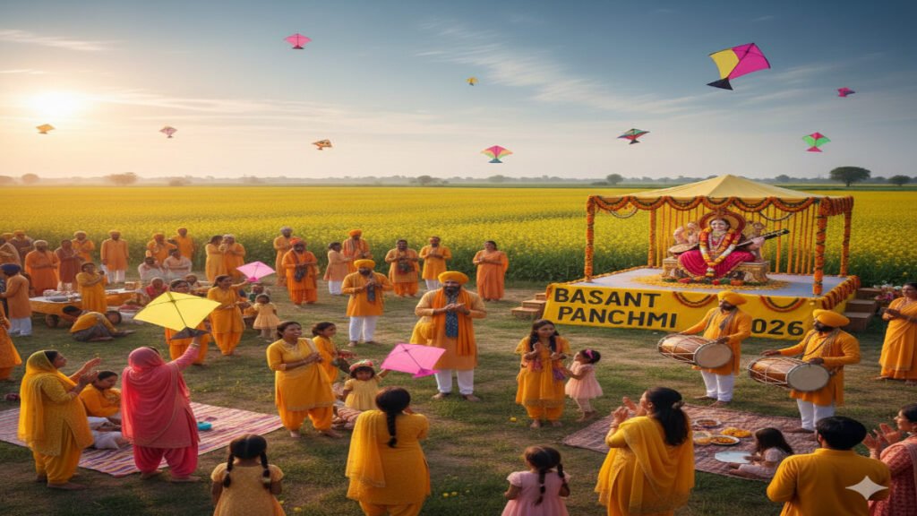 Basant Panchami 2026 : सरस्वती पूजा आज जानें बसंत पंचमी का शुभ मुहूर्त और सही पूजा समय