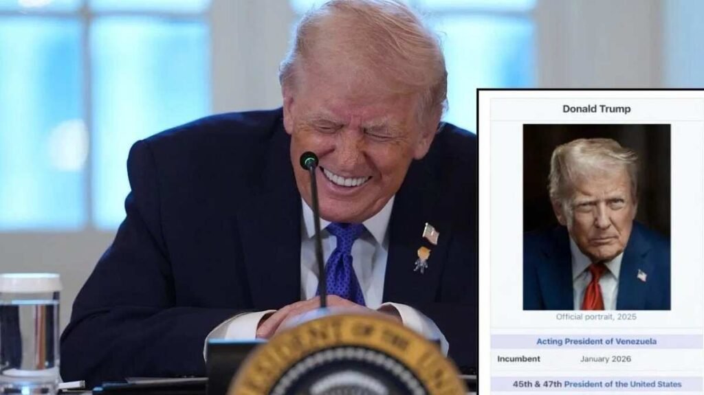 Donald Trump : डोनाल्ड ट्रंप ने खुद को वेनेजुएला का ‘एक्टिंग राष्ट्रपति’ घोषित किया, दुनिया भर में मचा हड़कंप