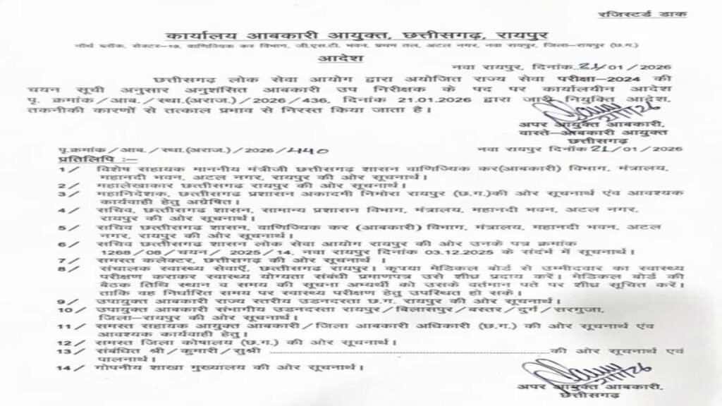 CG Job Alert : छत्तीसगढ़ में भर्ती पर सस्पेंस, 85 पदों का भविष्य अधर में