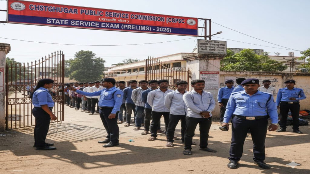 CGPSC Exam Guidelines : जीरो टॉलरेंस अलर्ट छत्तीसगढ़ पीएससी परीक्षा में जूता-मोजा और स्मार्ट वॉच पूरी तरह बैन CGPSC Exam Guidelines