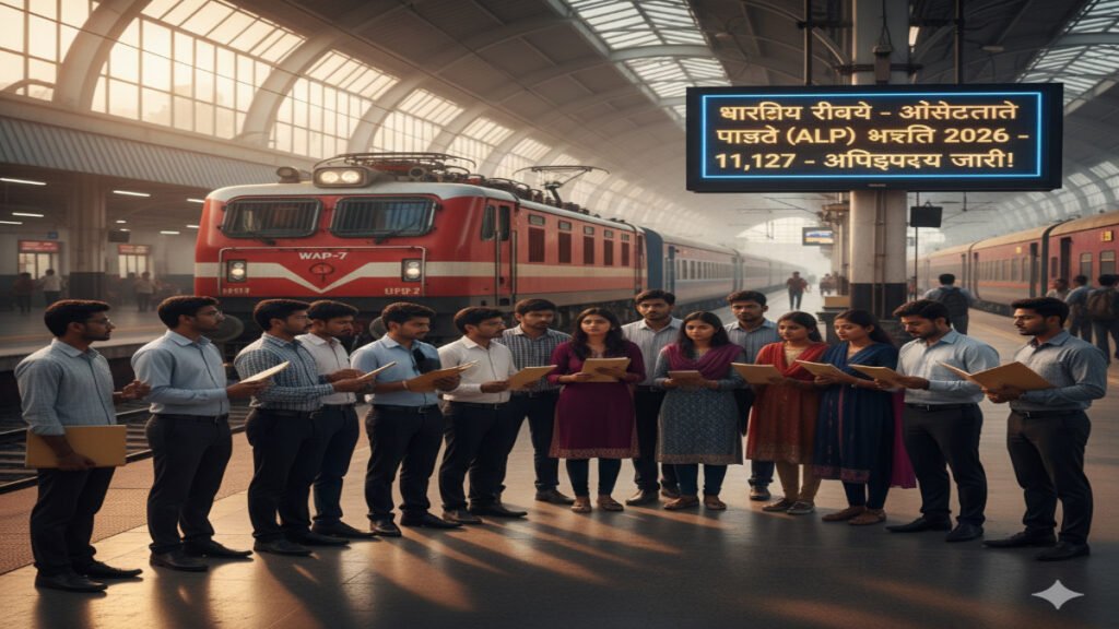 RRB ALP Recruitment 2026 : राजस्थान के युवाओं की बल्ले-बल्ले रेलवे ने निकाला 11 हजार लोको पायलट का विज्ञापन RRB ALP Recruitment 2026