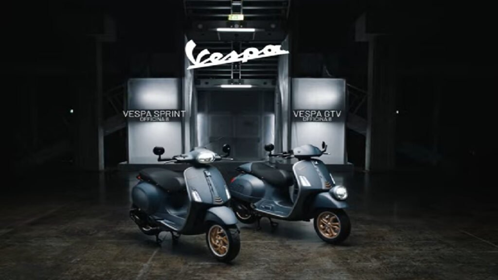 वेस्पा का खास ‘ऑफिसिना 8’ एडिशन भारत में लॉन्च: 1.34 लाख रुपये कीमत और विंटेज लुक, जानें क्या है खास Vespa Officina 8
