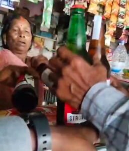 किलेपाल में अवैध शराब बिक्री