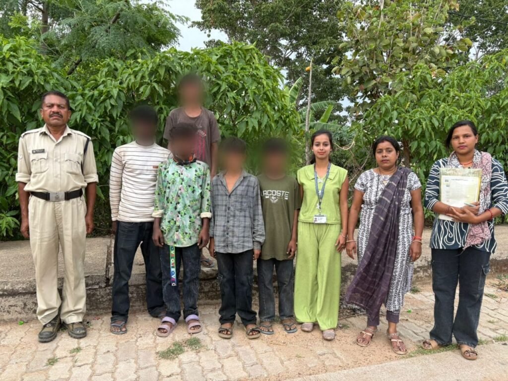जशपुर में बाल मजदूरी पर सख्त कार्रवाई: लोदाम से बच्चों का रेस्क्यू नाबालिग बच्चों का रेस्क्यू