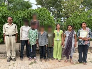 नाबालिग बच्चों का रेस्क्यू