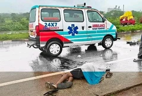 NH-49 पर दर्दनाक सड़क हादसा: तेज रफ्तार ट्रक ने बाइक को मारी टक्कर, युवक की मौत, दो गंभीर