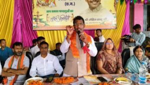 विकास कार्यों का भूमिपूजन
