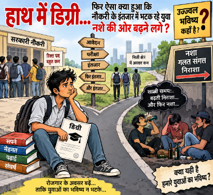 CG NEWS: डिग्री मिली, नौकरी नहीं… आखिर किस मोड़ पर पहुंच रहे हैं आज के युवा?