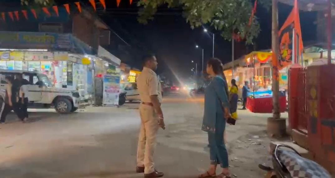 छुरा चौक चौराहा निरीक्षण,