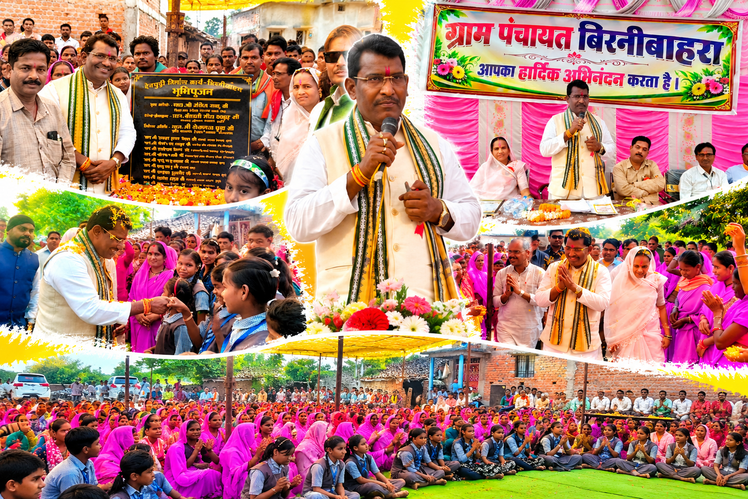 बीजापाल में देवगुड़ी निर्माण